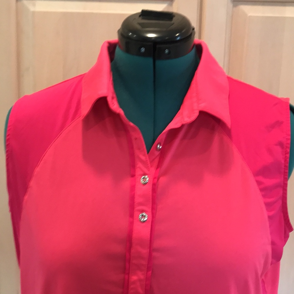 TAIL SLEEVELESS POLO - Picture 2 of 8